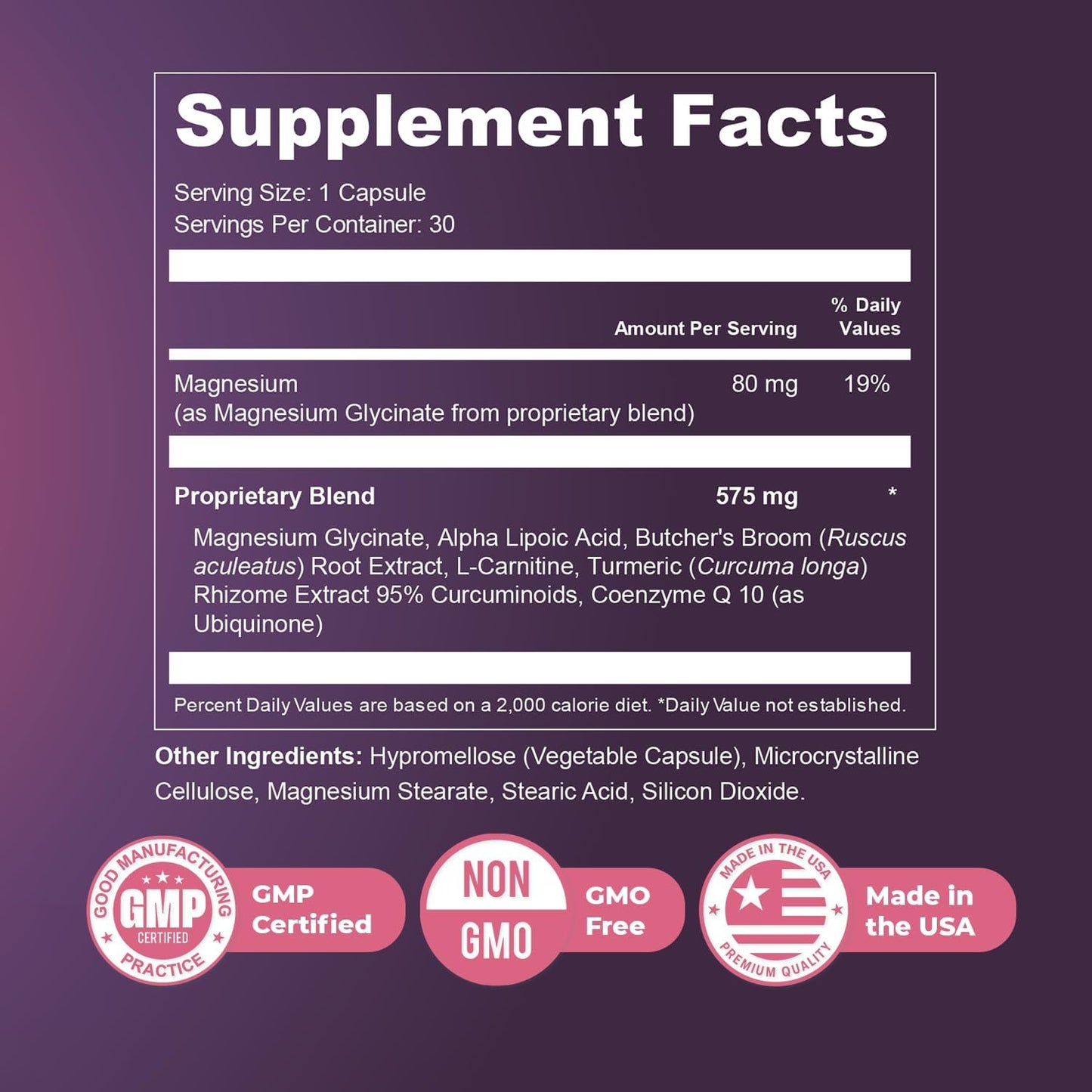 Presgera Natural Daily Supplement 60Capsules
